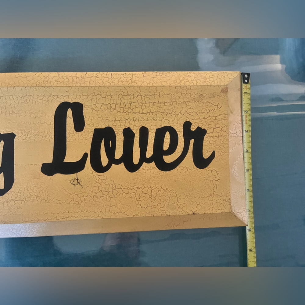 Dog lover sign - Picture 3 of 5